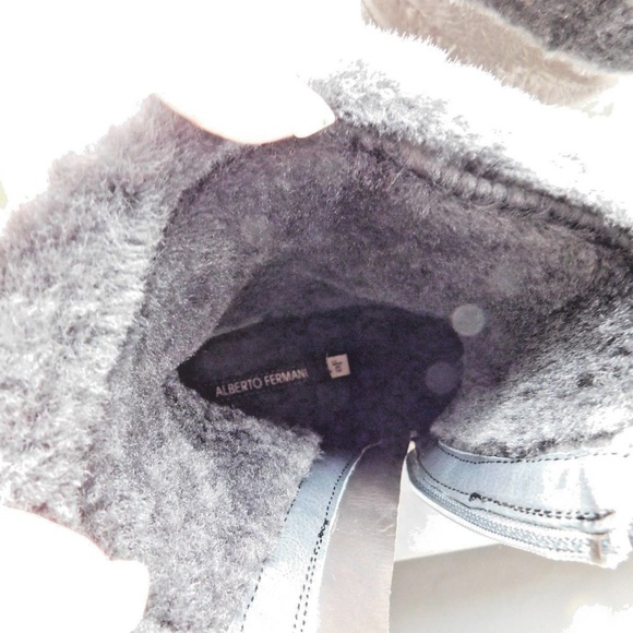 Alberto Fermani Leather Ankle Boots NIB 9.5 ITALY - Picture 7 of 8